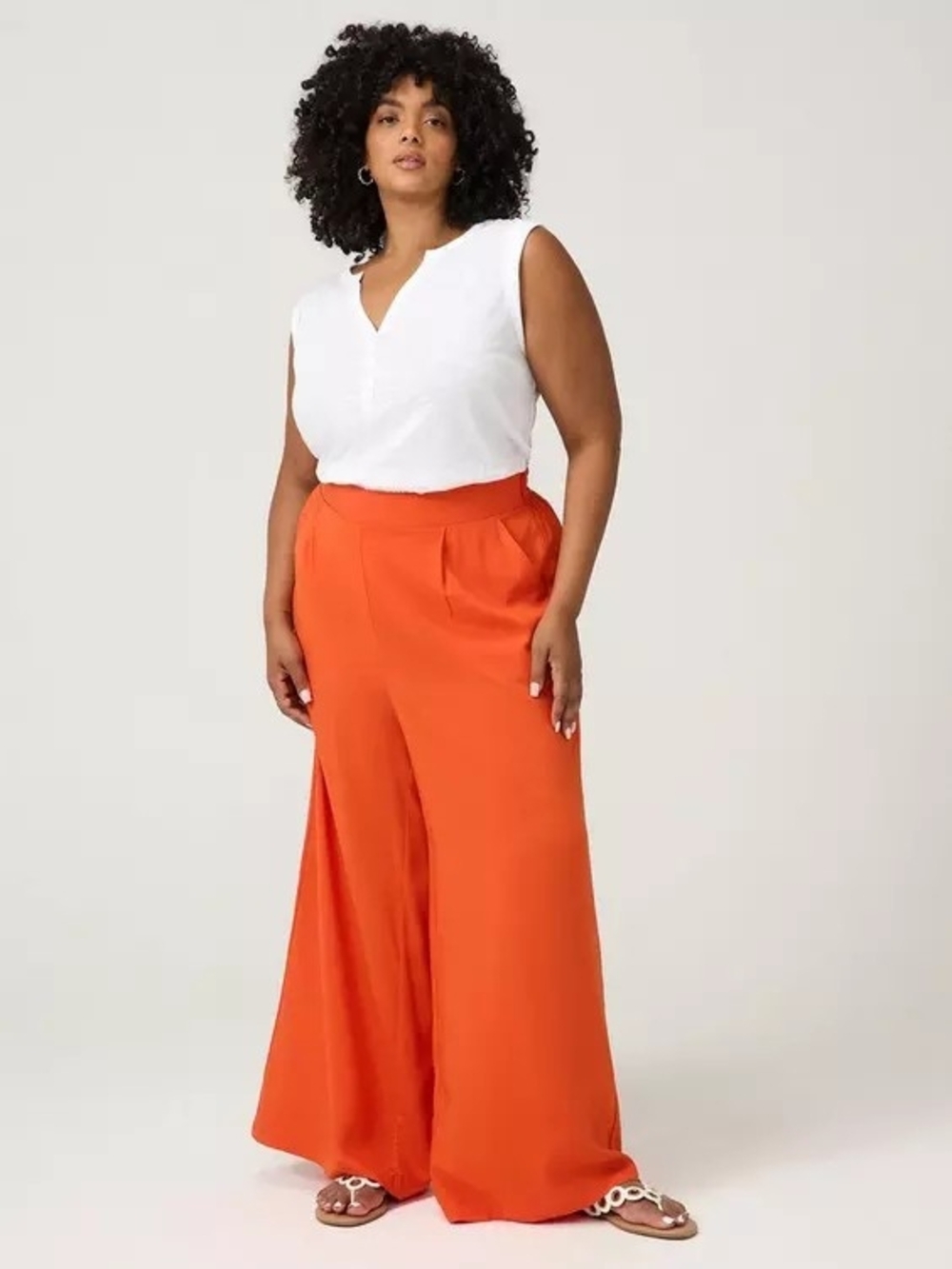 Gorgeous Torrid Wide-Leg High-Waist Pants